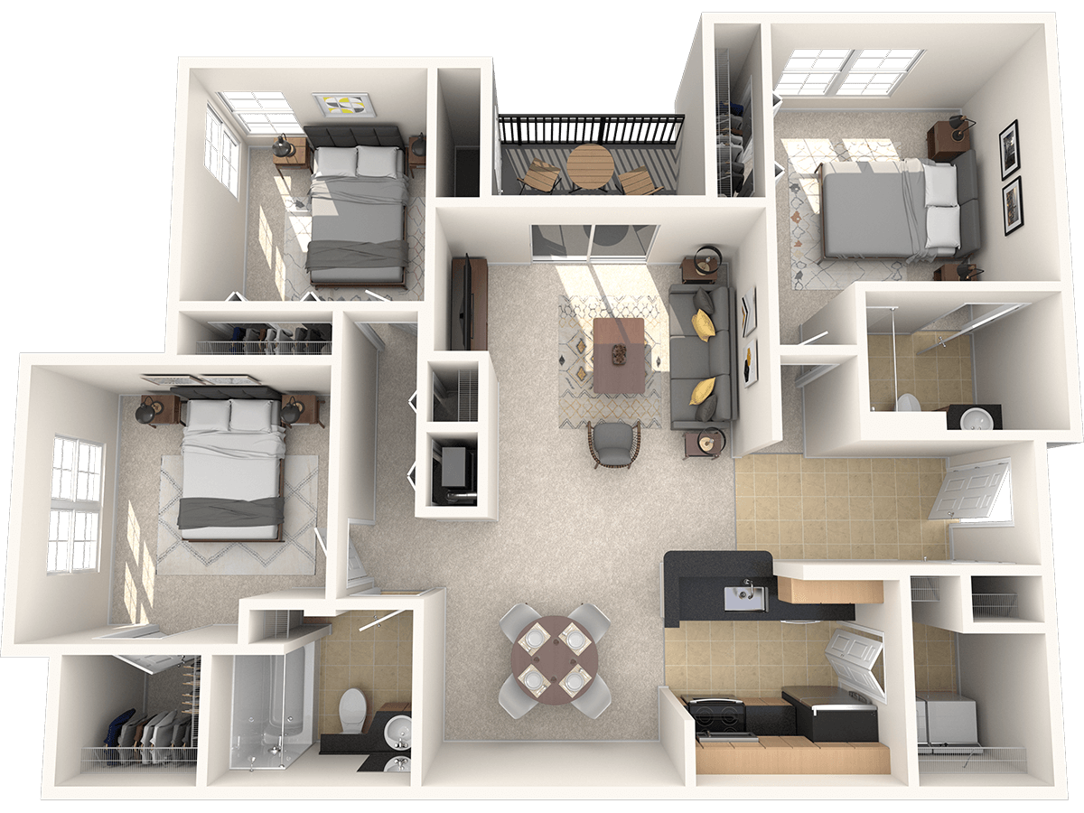 Citrine floor plan